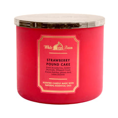 BATH & BODY WORKS WHITE BARN STRAWBERRY POUND CAKE SCENTED C Default Title - MamasJan Makeup