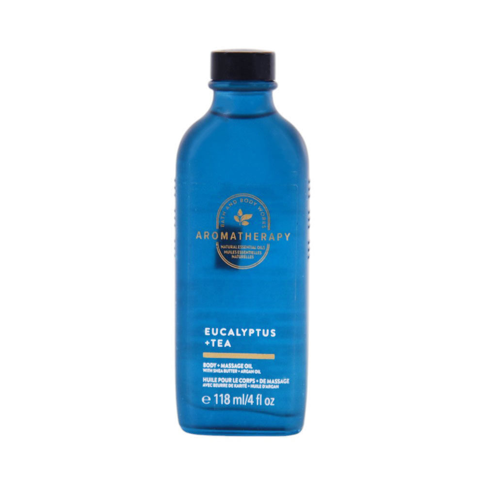 BBW BODY MASSAGE OIL EUCALYPTUS+TEA 118ML Default Title - MamasJan Makeup