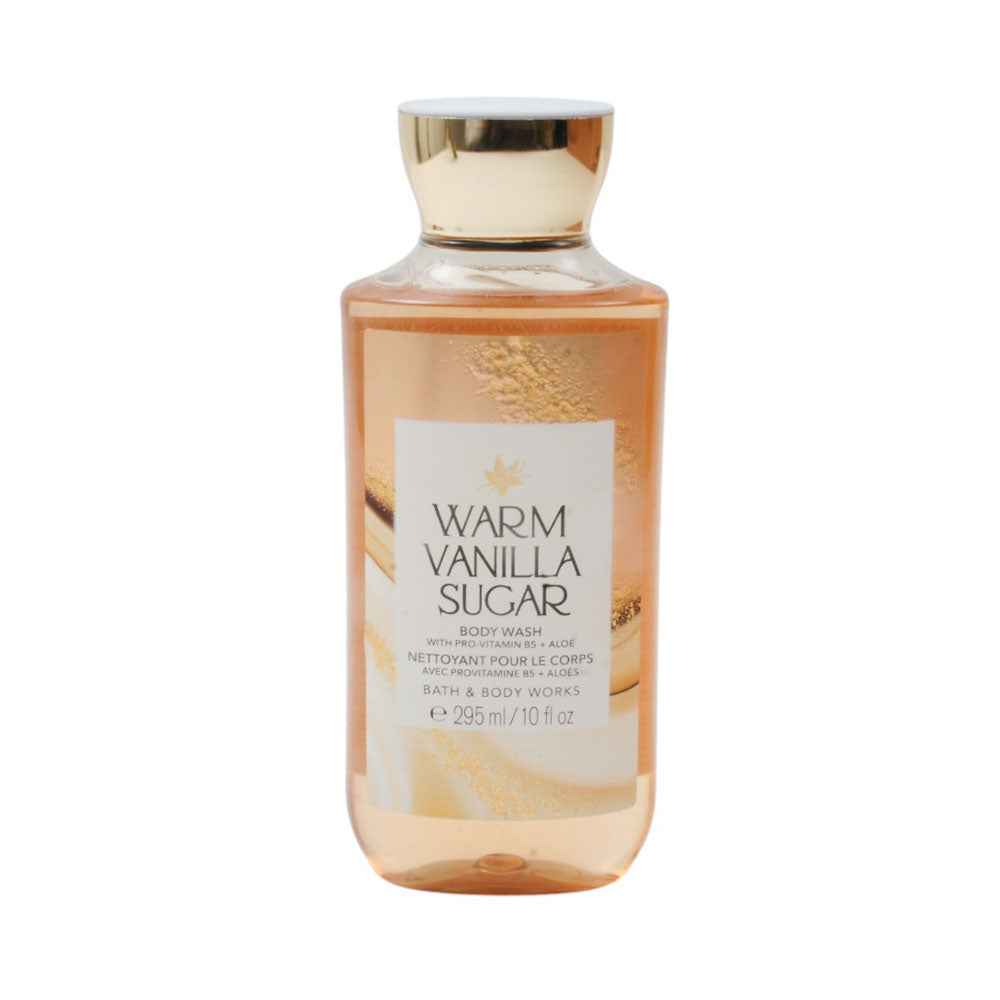 BATH & BODY WORKS WARM VANILLA SUGAR BODY WASH 295ML Default Title - MamasJan Makeup