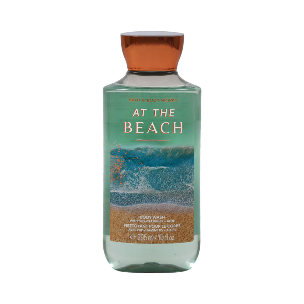 BBW BODY WASH GEL AT THE BEACH WITH PRO-VITAMIN B5+ALOE 295 Default Title - MamasJan Makeup