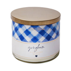 BBW GINGHAM SCENTED CANDLE 411G Default Title - MamasJan Makeup