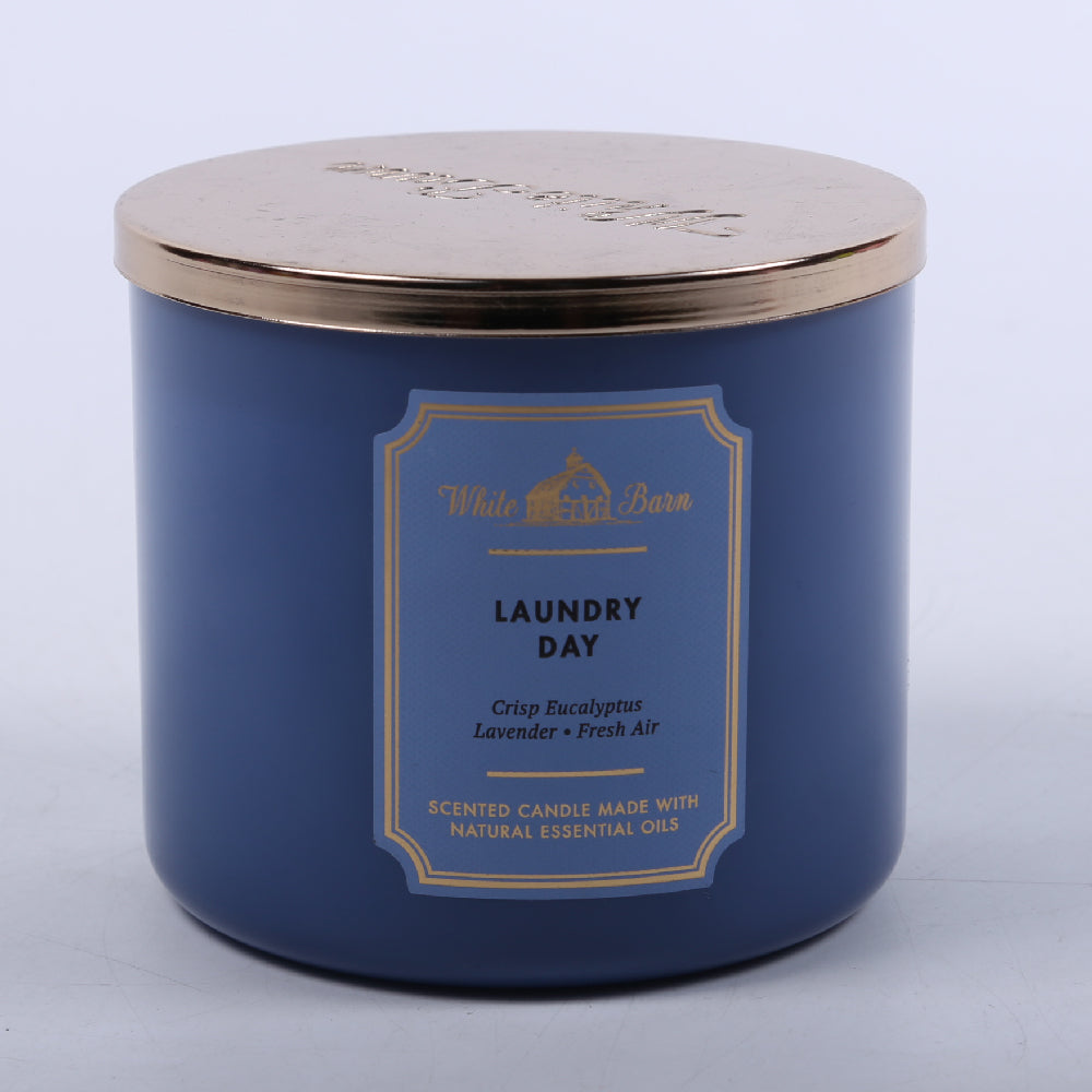 BATH & BODY WORKS CANDLE LAUNDRY 411G Default Title - MamasJan Makeup