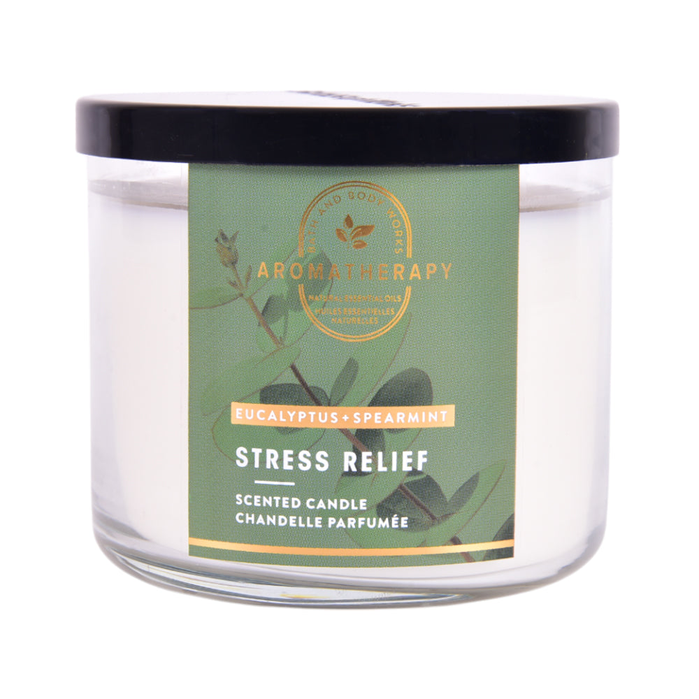 BBW CANDLE 3 WICK STRESS RELIFE 411 G Default Title - MamasJan Makeup