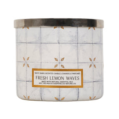 BBW FRESH LEMON WAVES 3-WIK CANDLE Default Title - MamasJan Makeup