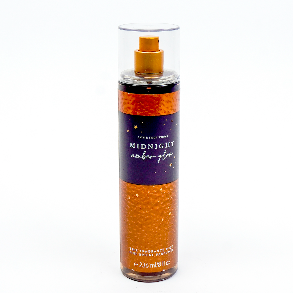 BBW MIDNIGHT AMBER GLOW BODY MIST Default Title - MamasJan Makeup