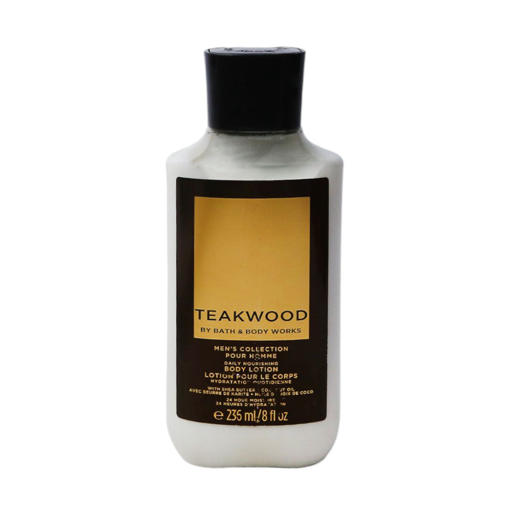 BBW TEAKWOOD MENS BODY LOTION 236ML Default Title - MamasJan Makeup