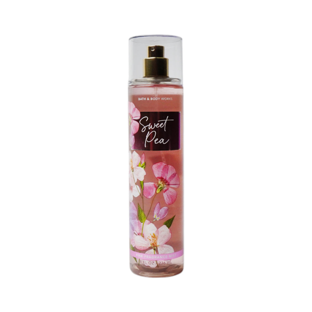 BBW BODY MIST SWEET PEA 236ML Default Title - MamasJan Makeup