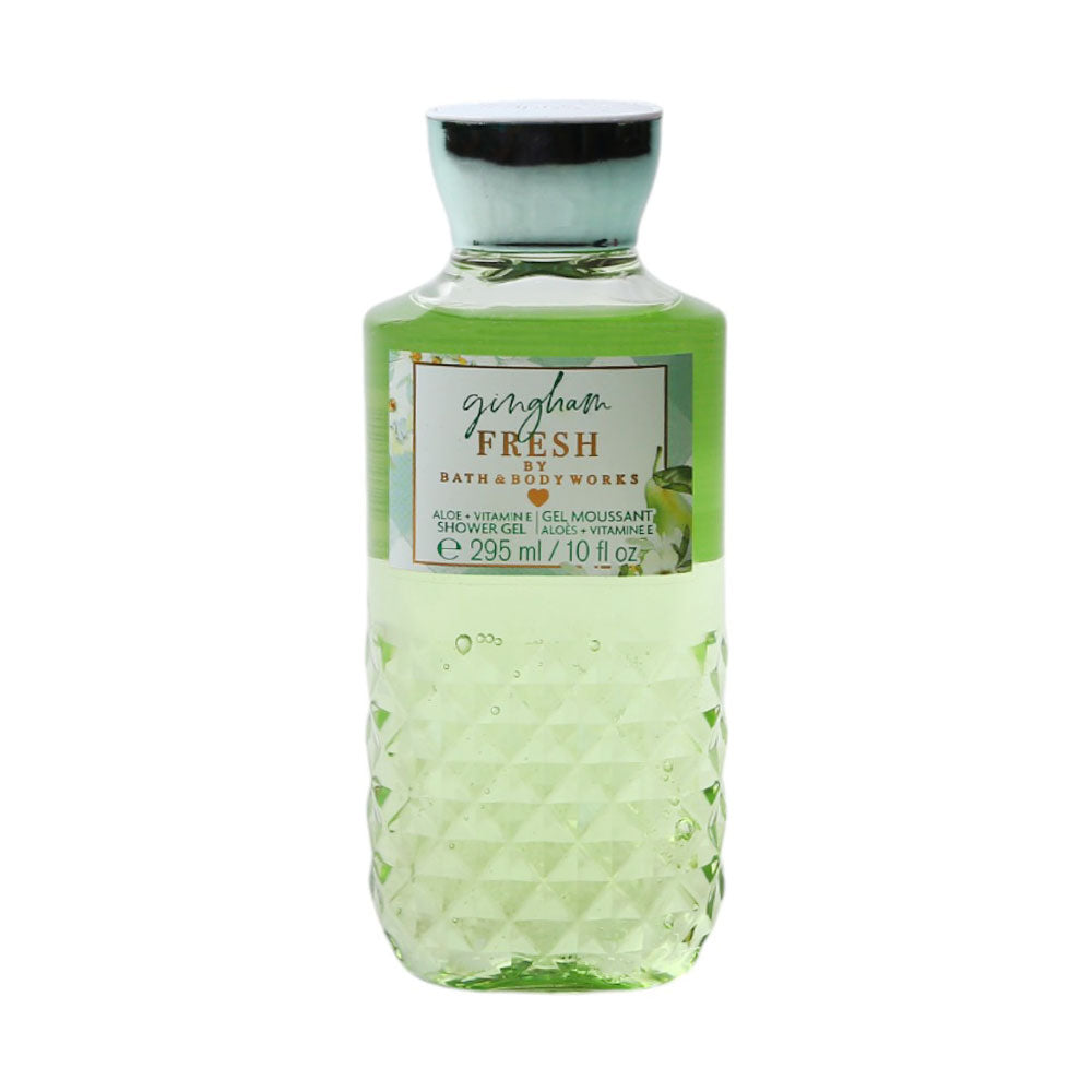 BBW GINGHAM FRESH ALOE+VITAMIN E SHOWER GEL 295ML Default Title - MamasJan Makeup