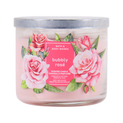 BBW BUBBLY ROSE SCENTED CANDLE Default Title - MamasJan Makeup