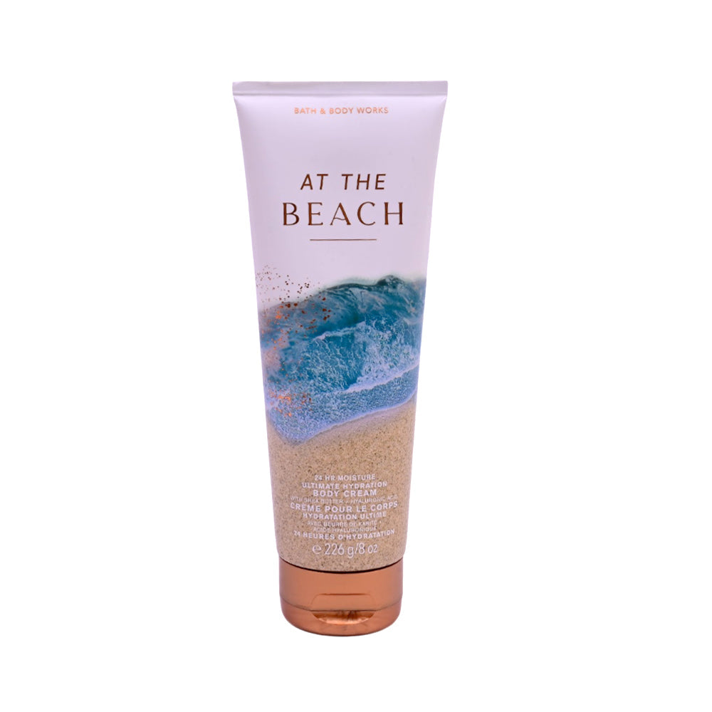 BATH & BODY WORKS BODY CREAM AT THE BEACH 226 GM Default Title - MamasJan Makeup