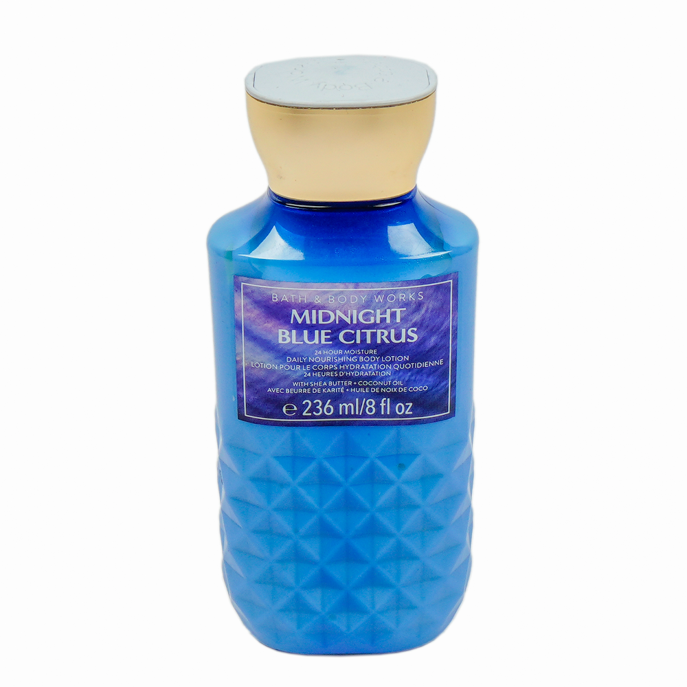BBW MIDNIGHT BLUE CITRUS BODY LOTIONS Default Title - MamasJan Makeup