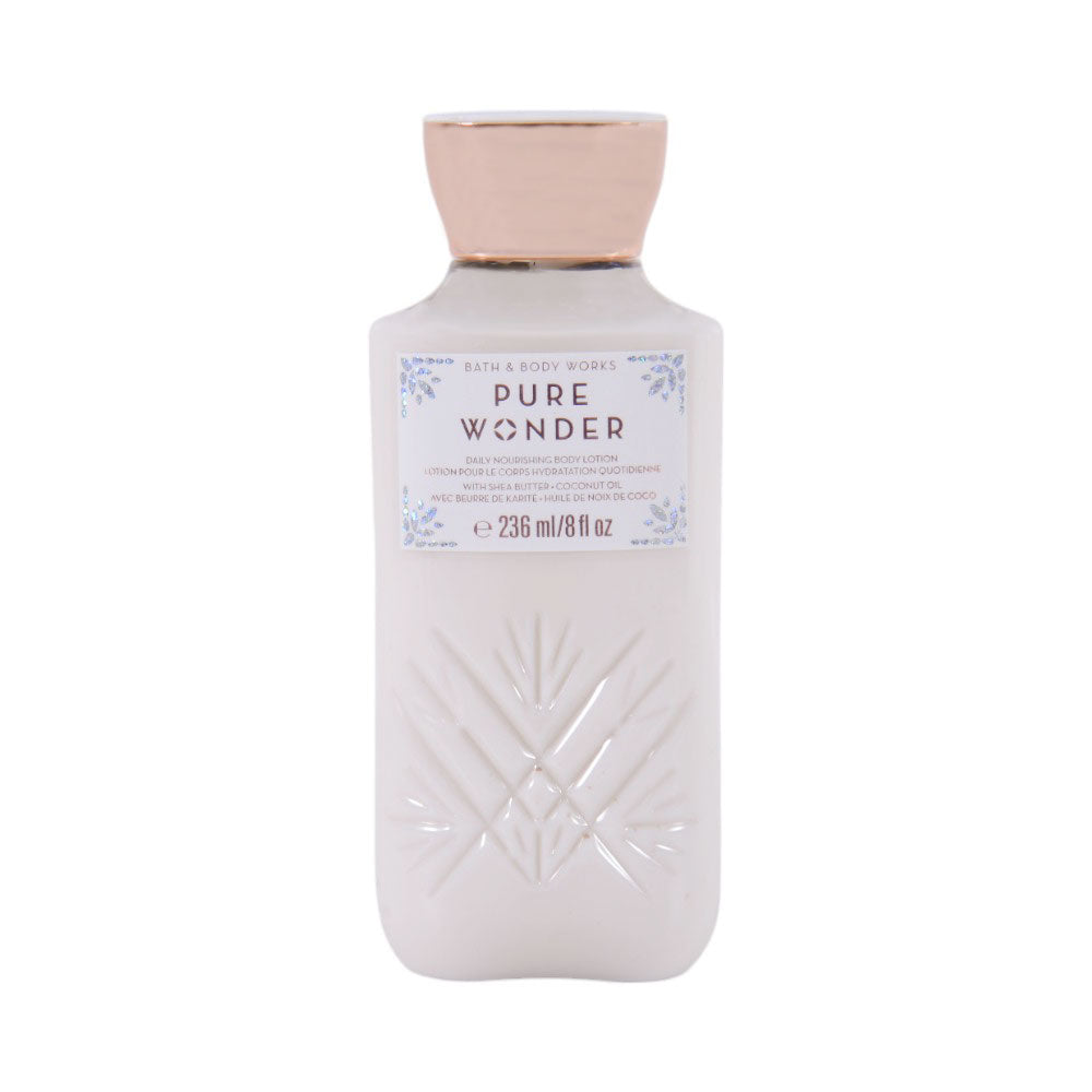 BBW DAILY MOISTURISING LOTION PURE WONDER 236 ML Default Title - MamasJan Makeup