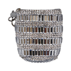 BATH & BODY WORKS SANITIZER TRAVEL POUCH SILVER STONES Default Title - MamasJan Makeup
