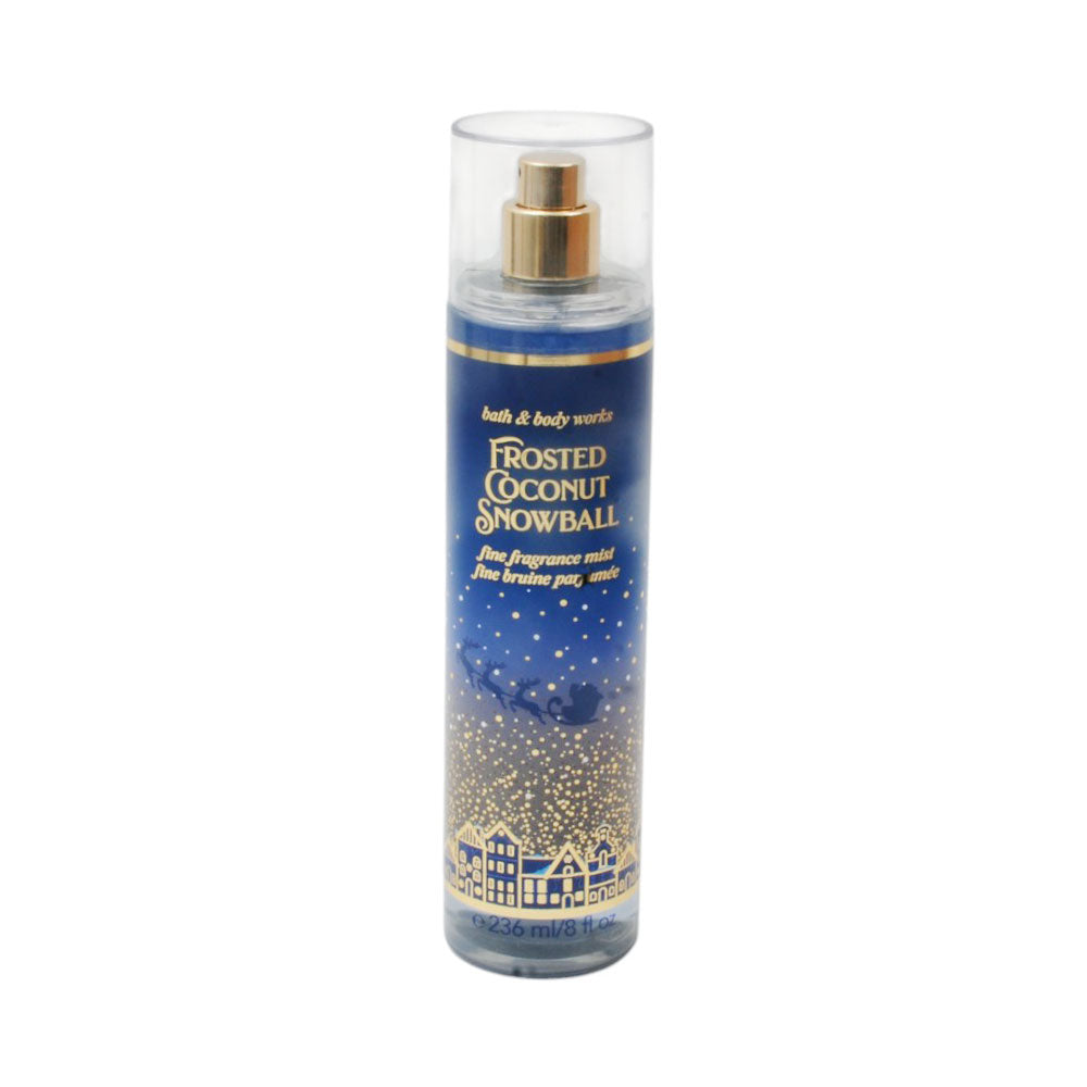 BATH & BODY WORKS FROSTED COCONUT SNOWBALL BODY MIST 236ML Default Title - MamasJan Makeup