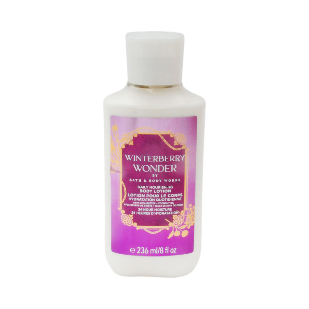 BATH & BODY WORKS WINTERBERRY WONDER BODY LOTION 236ML Default Title - MamasJan Makeup