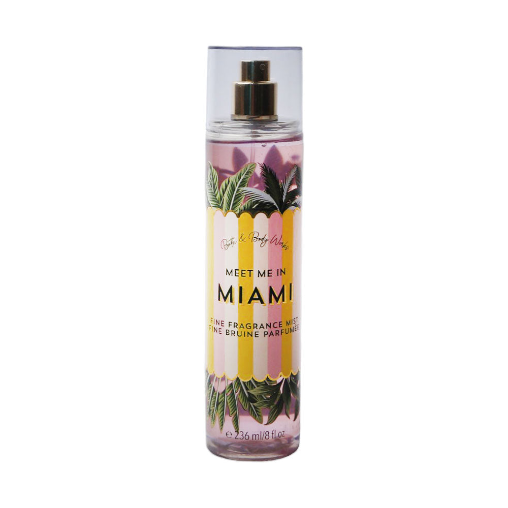 BBW MIST MEET ME IN MIAMI 236ML Default Title - MamasJan Makeup