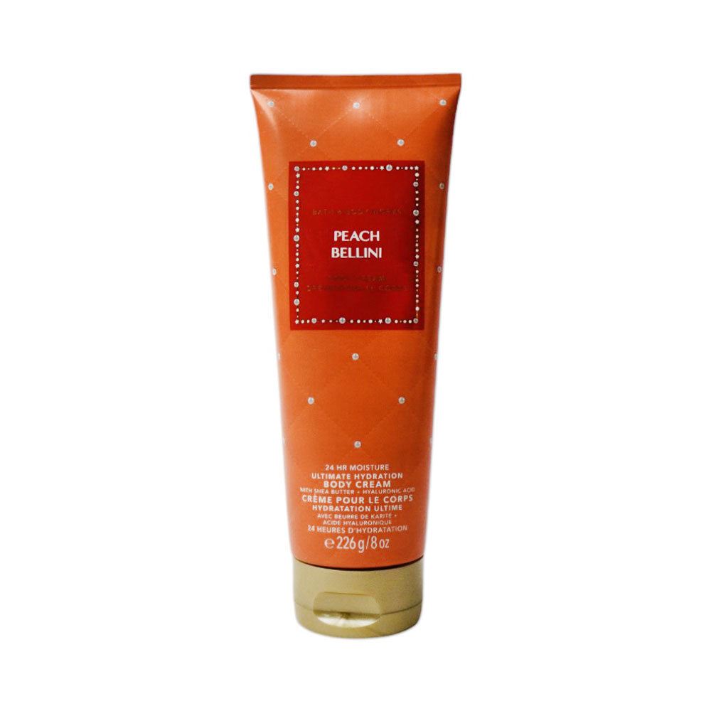 BATH & BODY WORKS BODY CREAM PEACH BELLINI 226G Default Title - MamasJan Makeup