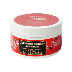 BBW BODY BUTTER JAPANESE SHERRY BLOSSOM 185G Default Title - MamasJan Makeup