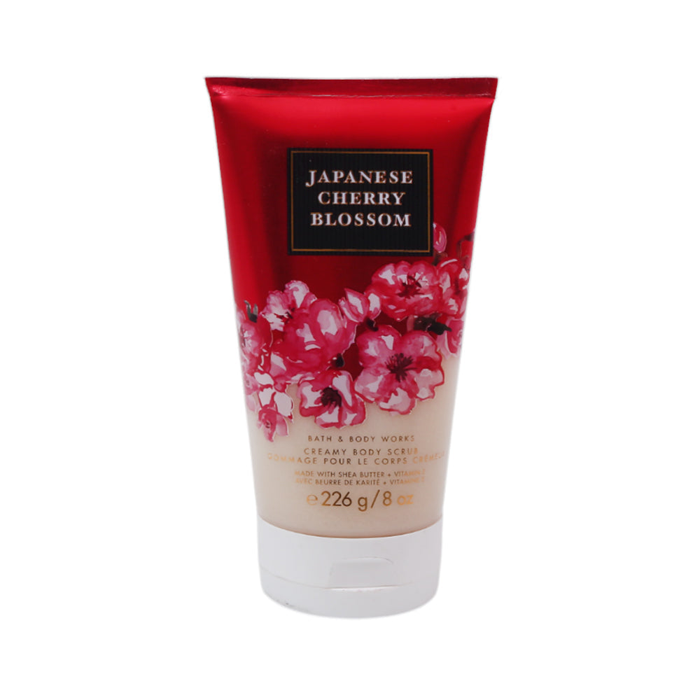 BBW JAPANESE CHERRY BLOSSOM BODY SCRUB WITH PRO VITAMIN B5 A Default Title - MamasJan Makeup