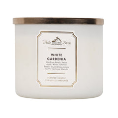 BBW BODY CANDLE 3 WICK WHITE GARDENIA 411 G Default Title - MamasJan Makeup