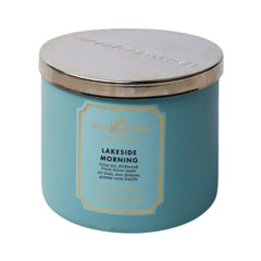 BBW BODY CANDLE 3 WICK LAKESIDE MORNING 411 GM Default Title - MamasJan Makeup