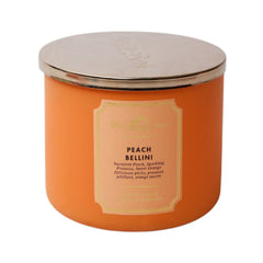 BBW BODY CANDLE 3 WICK PEACH BELLINI 411 GM Default Title - MamasJan Makeup