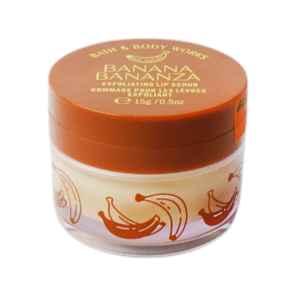 BATH & BODY WORKS LIP SCRUB BANANA BANANZA 15G Default Title - MamasJan Makeup