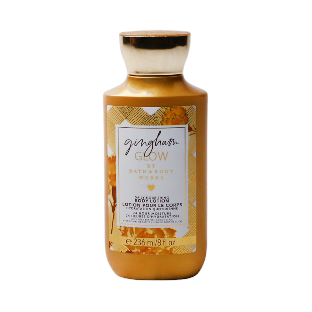 BBW BODY LOTION GINGHAM GLOW 236 ML Default Title - MamasJan Makeup