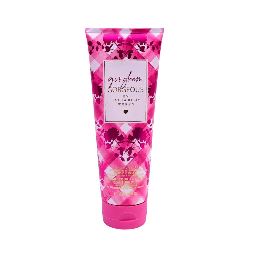 BBW BODY CREAM GINGHAM GERGEOUS 226G Default Title - MamasJan Makeup