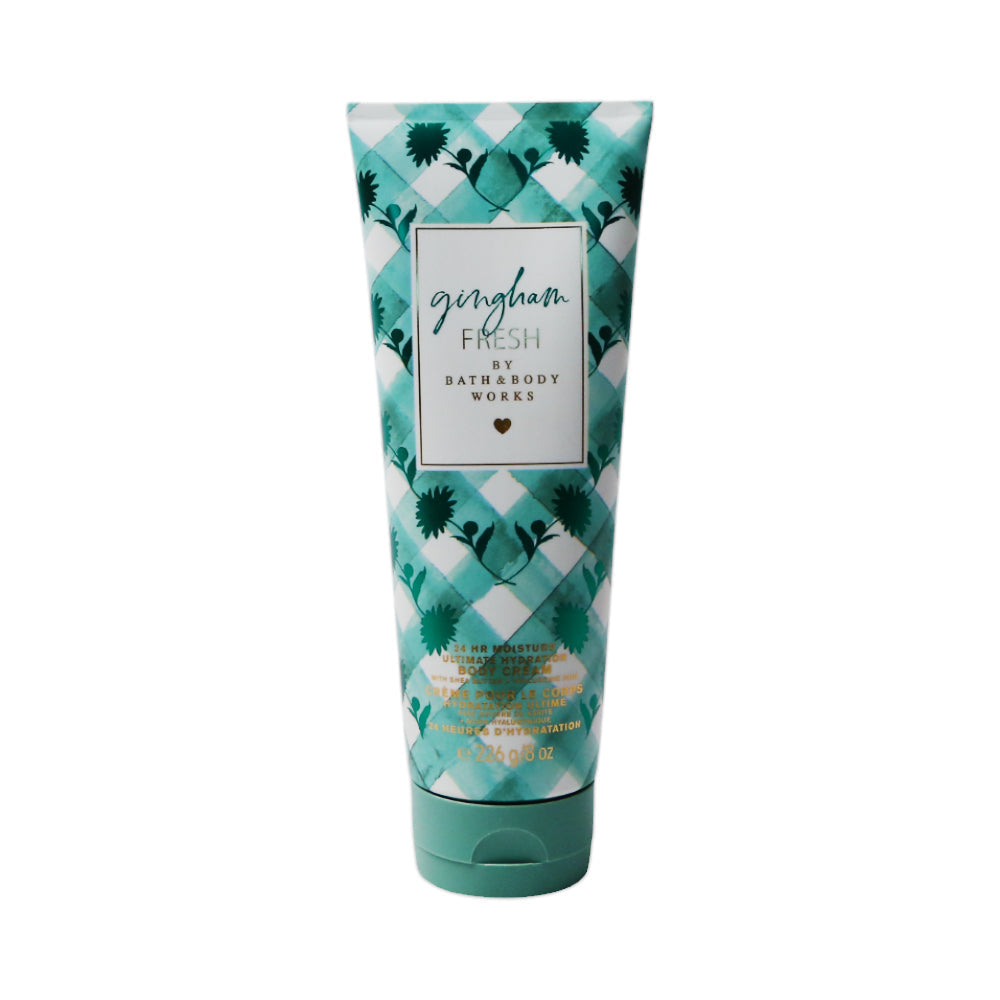 BBW BODY CREAM GINGHAM FRESH 226G Default Title - MamasJan Makeup