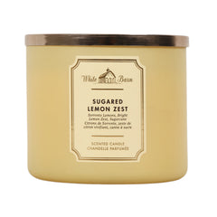 BATH & BODY WORKS CANDLE 3 WICK SUGARED LEMON 411G Default Title - MamasJan Makeup