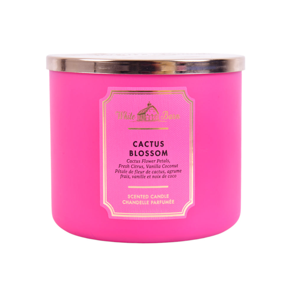 BBW CANDLE 3 WICK CACTUS BLOSSOM 411 G Default Title - MamasJan Makeup