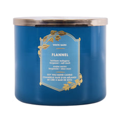 BBW BODY CANDLE 3 WICK FLANNEL 411 GM Default Title - MamasJan Makeup