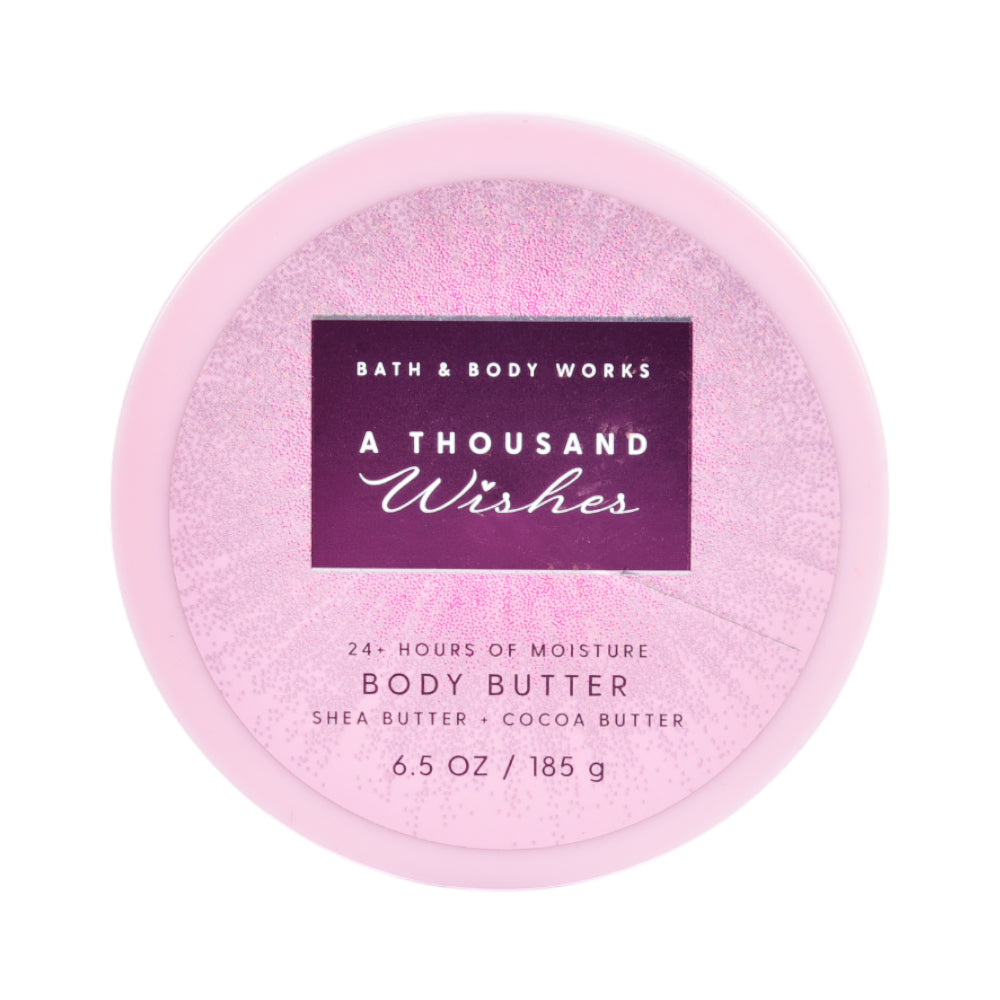 BBW BODY BUTTER A THOUSAND WISHES 185G Default Title - MamasJan Makeup