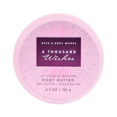 BBW BODY BUTTER A THOUSAND WISHES 185G Default Title - MamasJan Makeup