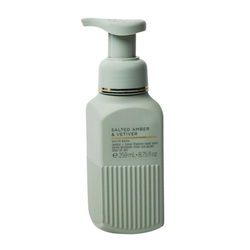 BBW BODY GENTLE & CLEAN FOAMING HAND SOAP SALTED AMBER & VET Default Title - MamasJan Makeup