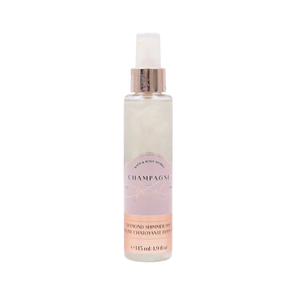 BBW DIAMOND SHIMER MIST CHAMPANGE POAST 145ML Default Title - MamasJan Makeup
