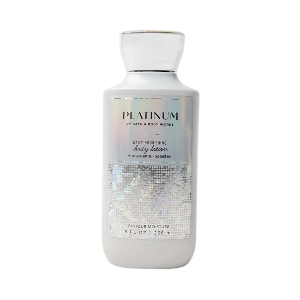 BBW BODY LOTION PLANTINUM 236ML Default Title - MamasJan Makeup