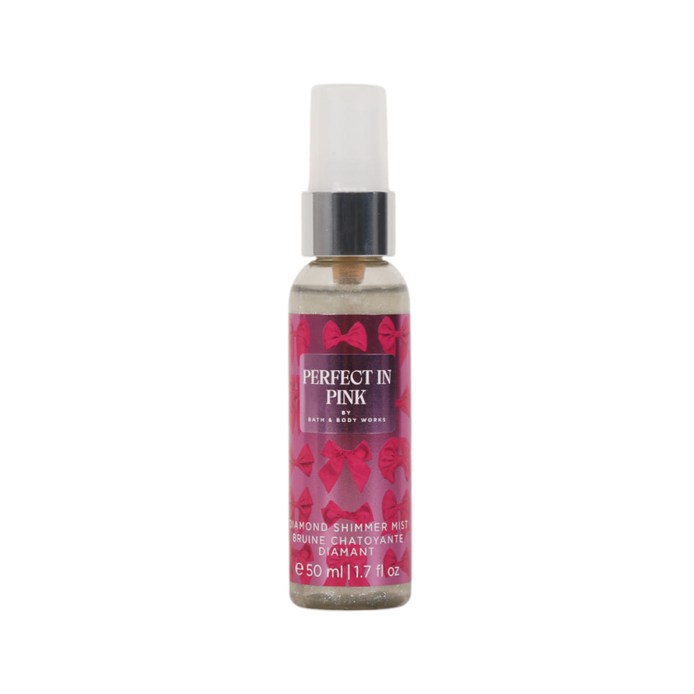 BBW DIAMOND SHIMMERT MIST PERFECTION IN PINK 50 ML Default Title - MamasJan Makeup