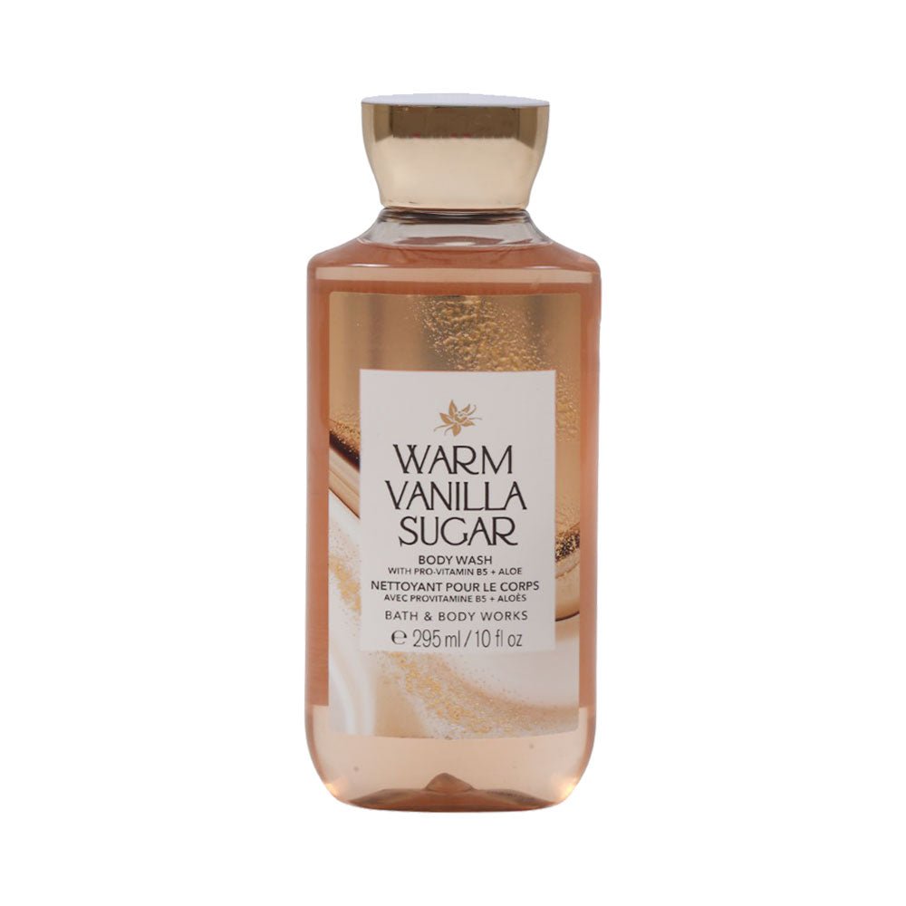 BBW BODY WASH GEL WARM VANILLA SUGAR WITH PRO VITAMIN B5+ALO Default Title - MamasJan Makeup