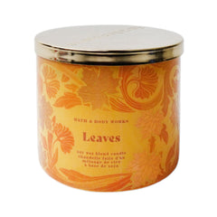 BATH & BODY WORKS CANDLE 3 WICK LEAVES 411 G Default Title - MamasJan Makeup