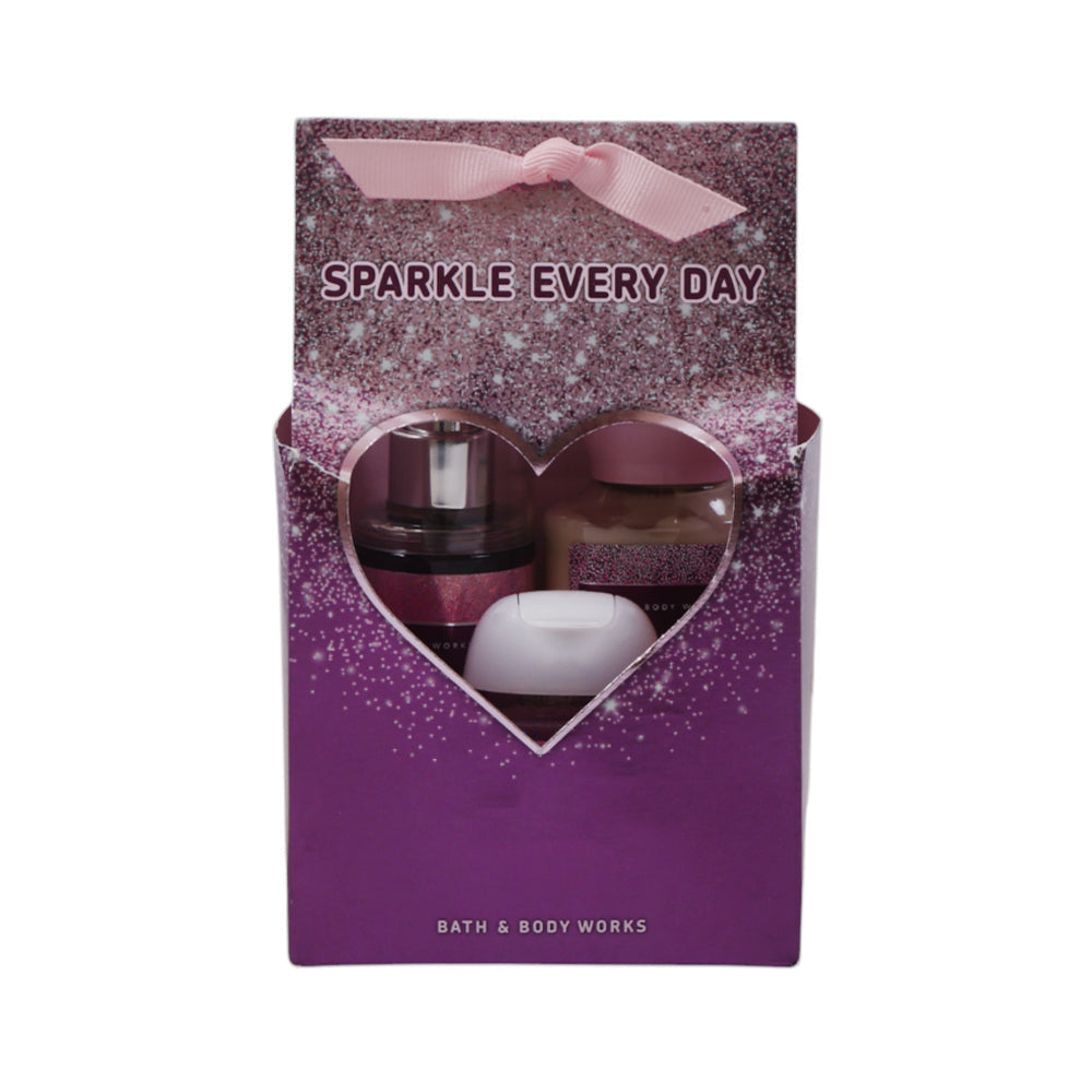 BATH & BODY WORKS SPARKLE EVERY DAY 3PC SET Default Title - MamasJan Makeup