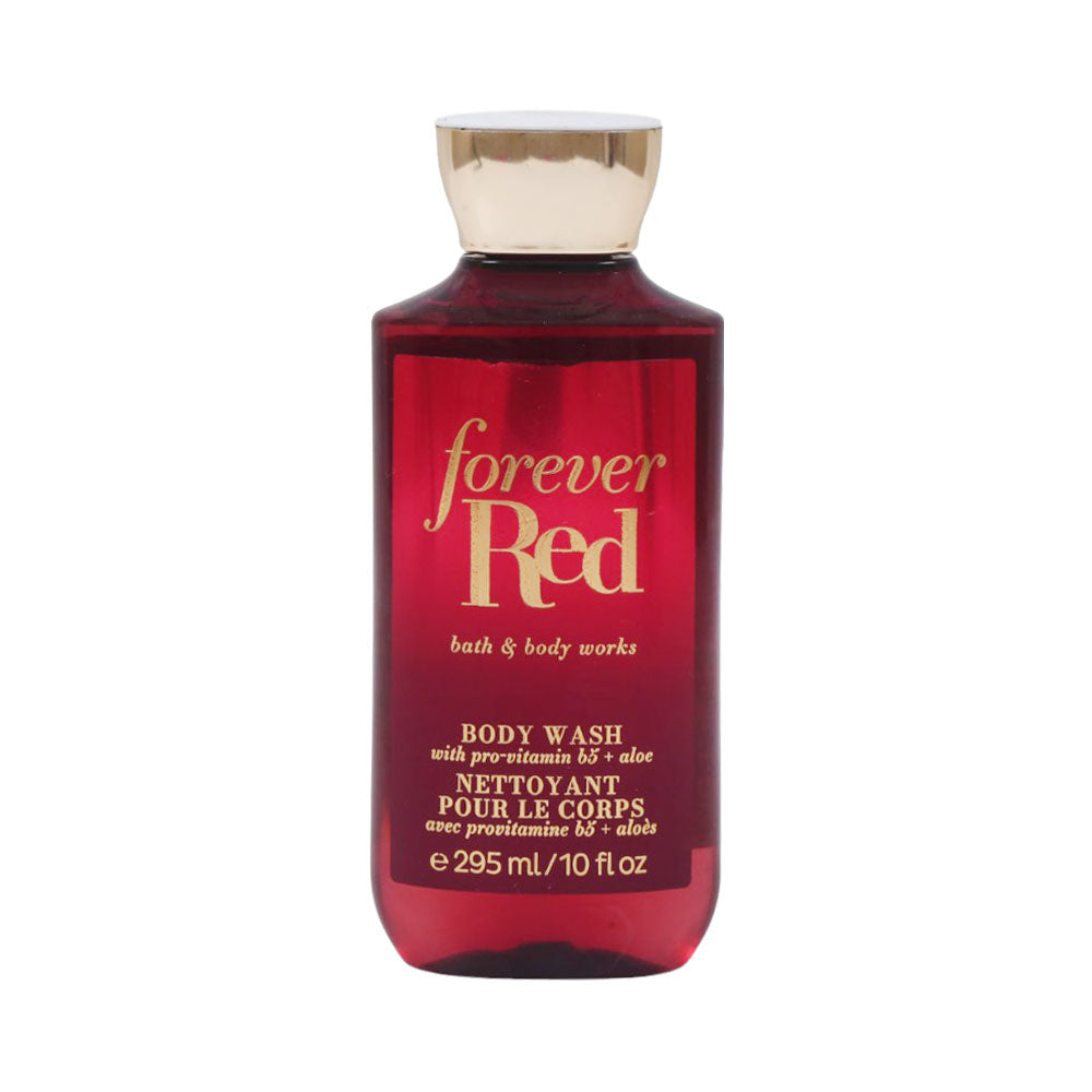 BBW BODY WASH GEL FOREVER RED WITH PRO VITAMIN B5+ALOE 295ML Default Title - MamasJan Makeup