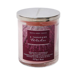 BBW SINGLE WICK CANDLE A THOUSAD WISHES 227G Default Title - MamasJan Makeup
