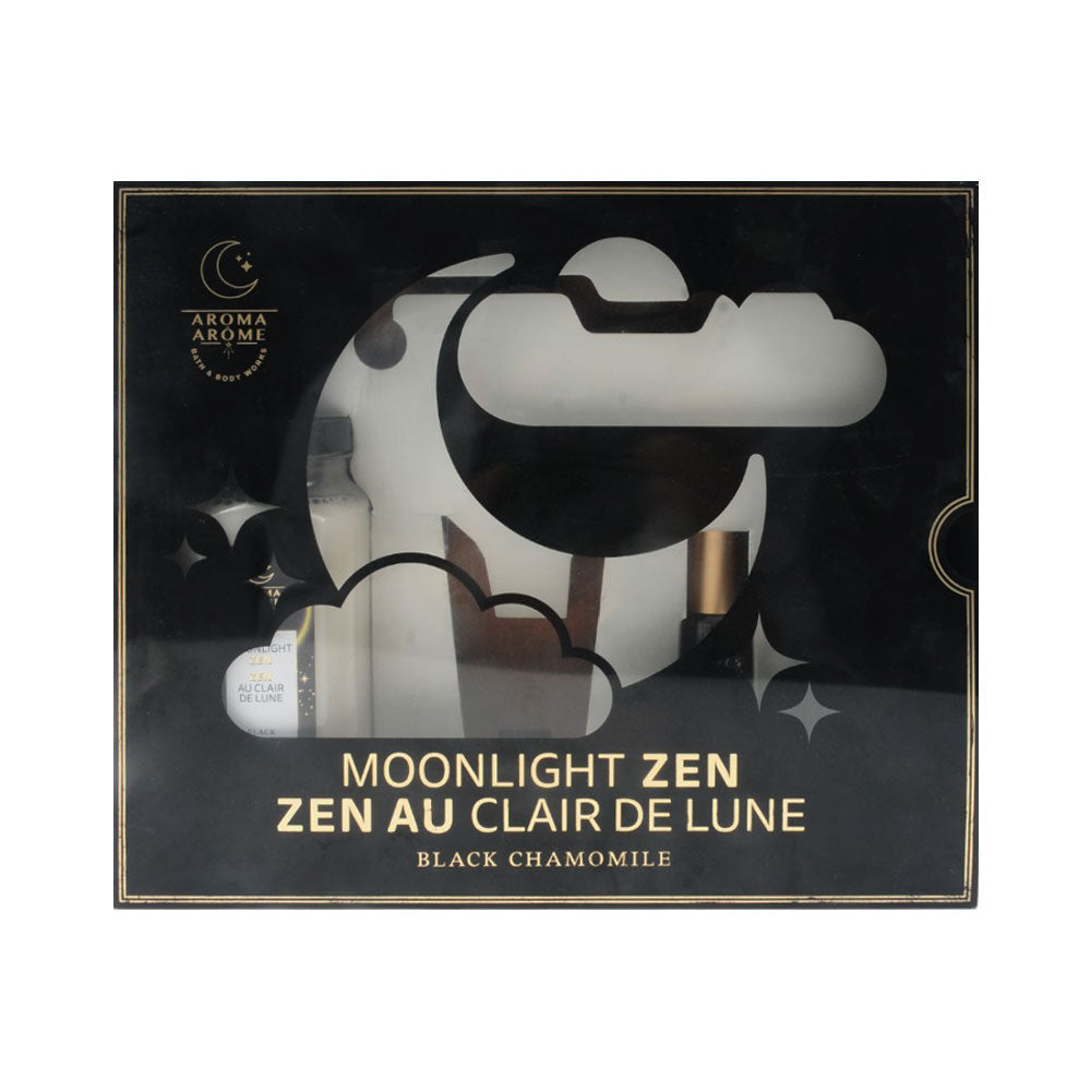 BATH & BODY WORKS GIFT SET PACK OF 4 AROMA MOON LIGHT ZEN Default Title - MamasJan Makeup