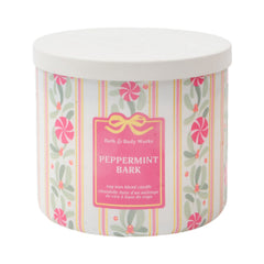 BBW CANDLE 3 WICK PEPPER MINT BARK 411G Default Title - MamasJan Makeup