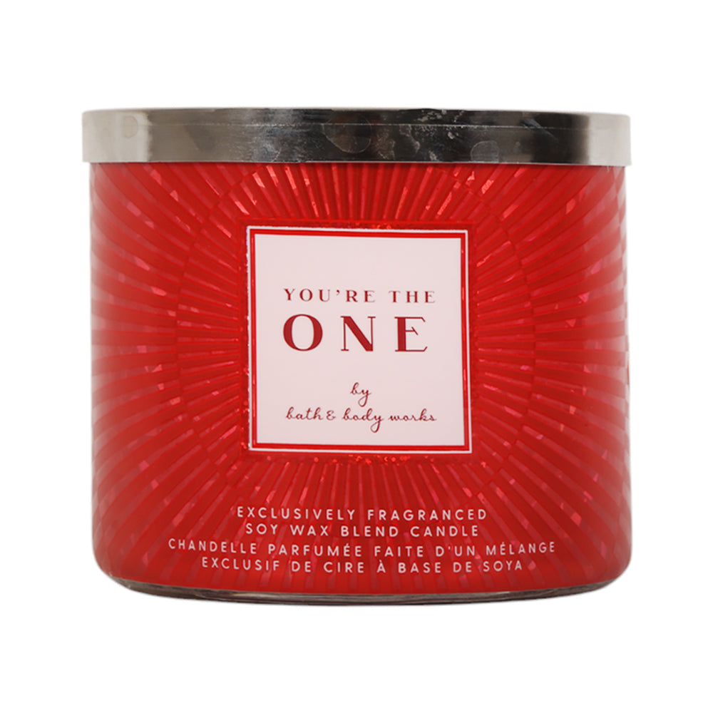 BATH & BODY WORKS CANDLE 3 WICK YOU RE THE ONE 411G Default Title - MamasJan Makeup