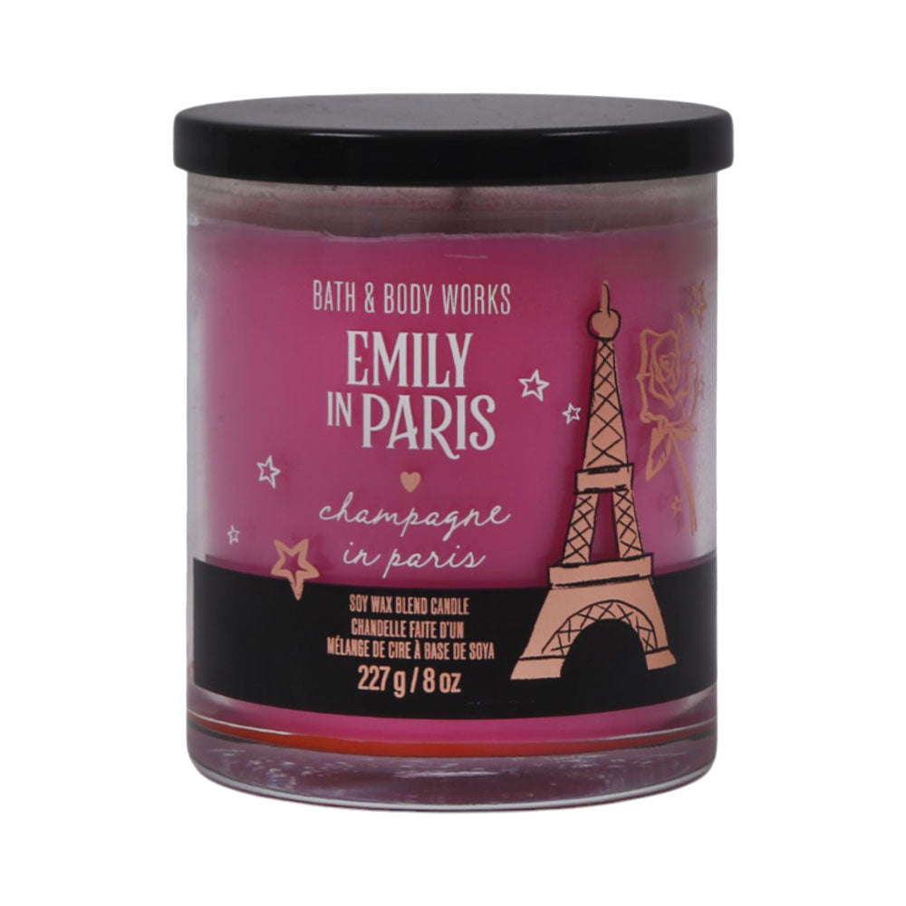 BBW SCENTED CANDLE EMILY IN PARIS CHAMPAGNE IN PARIS 227G Default Title - MamasJan Makeup