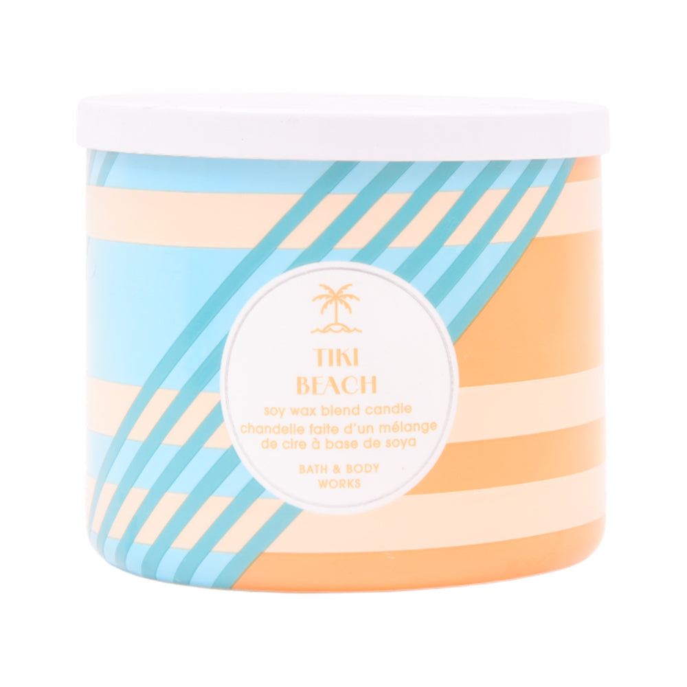 BBW 3 WICK CANDLE TIKI BLEACH 441 G Default Title - MamasJan Makeup