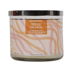BBW CANDLE 3 WICK FRESH ORANGE 411 G Default Title - MamasJan Makeup